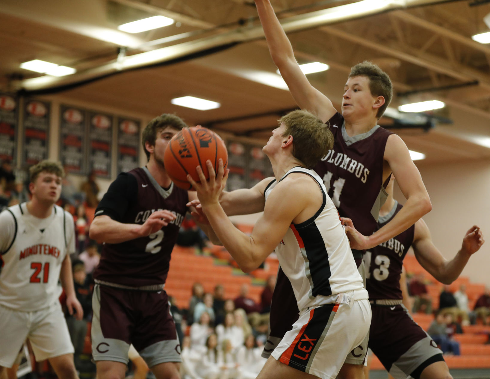 Lexington vs Columbus Boys basketball